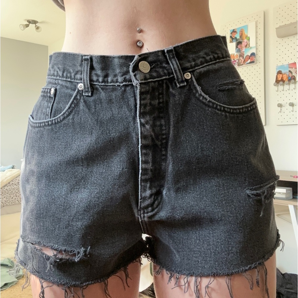 Vintage lee denim shorts
